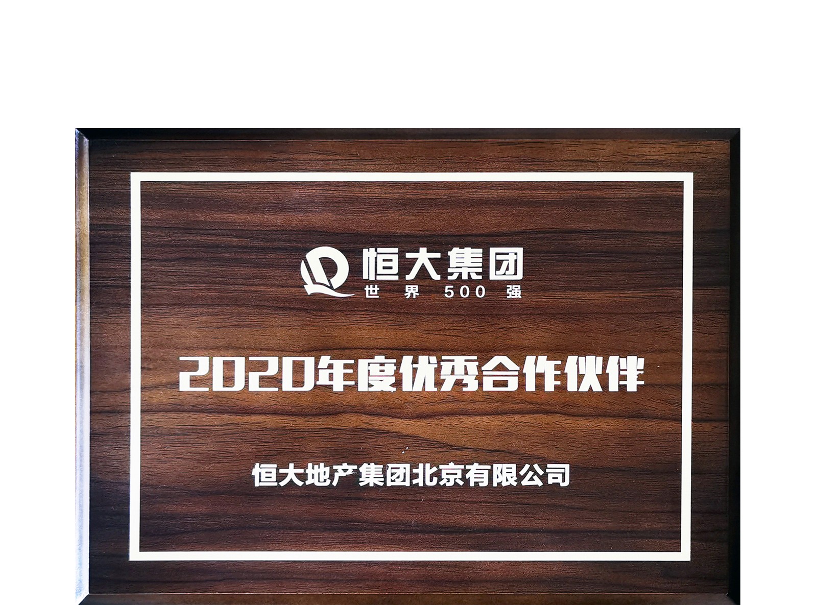 公司榮獲“2020年優(yōu)秀合作伙伴”稱號(hào)